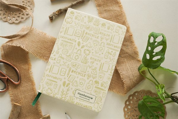 Recycled paper journal